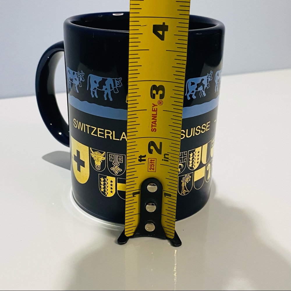 Bockling German Coffee Cup Deutschland Made in Germany Blue and Gold - Picture 8 of 8